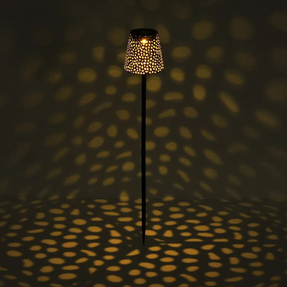 Solar-grondspies lamp 36562, IP44, koper