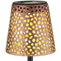 Solar-grondspies lamp 36562, IP44, koper