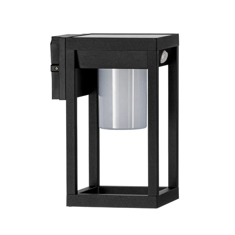 Solar-LED buitenwandlamp Martano met sensor