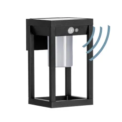 Solar-LED buitenwandlamp Martano met sensor