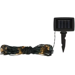 Solar-LED lichtgordijn IP44 110x90cm 100-lamps