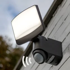 Solar-spot Sunshine met paneel, 18cm sensor 7W