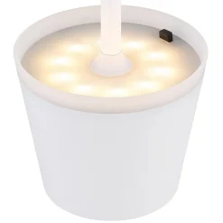 Solar-tafellamp 36637, IP44, wit