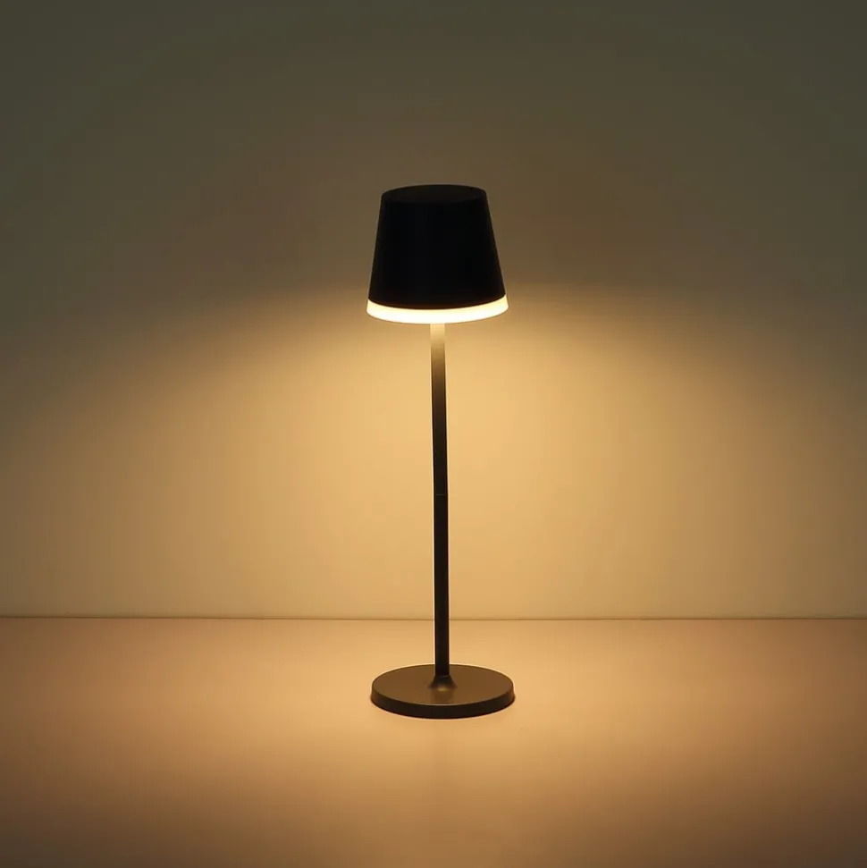 Solar-tafellamp 36637A, IP44, antraciet