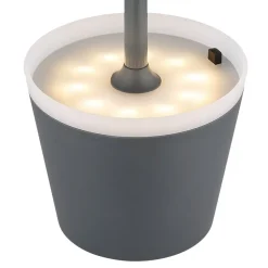 Solar-tafellamp 36637A, IP44, antraciet