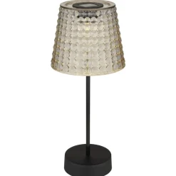 Solar-tafellamp 36634-2S in 2 per set zwart/rook