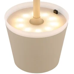 Solar-tafellamp 36637S, IP44, zand