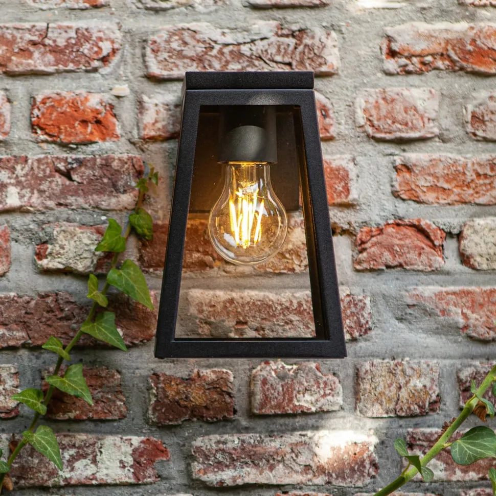 Solar-wandlamp Fia van aluminium en glas, IP44