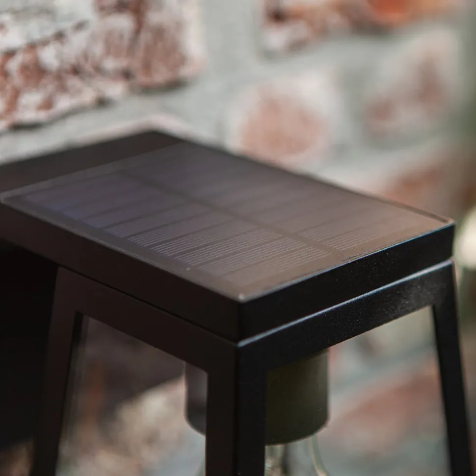 Solar-wandlamp Fia van aluminium en glas, IP44