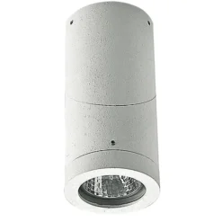 Soleo spot, wit, IP44, draaibaar, aluminium