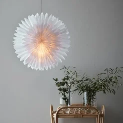 Solina decoratieve ster, hangend, wit, Ø 60 cm