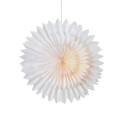 Solina decoratieve ster, hangend, wit, Ø 60 cm