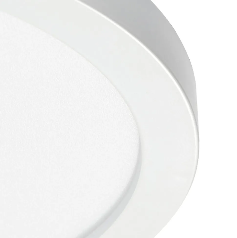 Solvie LED plafondlamp, wit, rond, Ø 30 cm