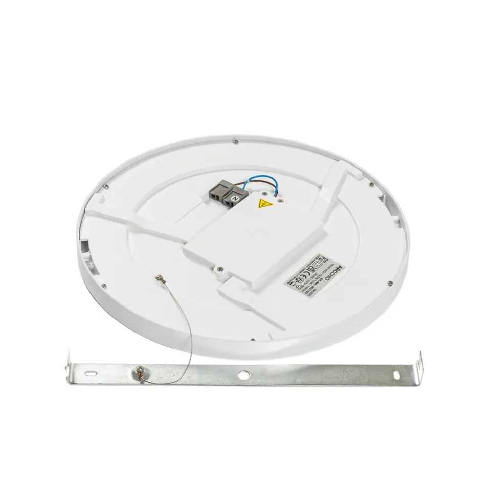 Solvie LED plafondlamp, wit, rond, Ø 30 cm