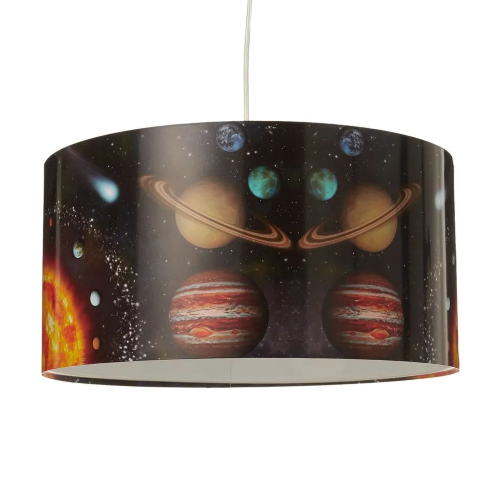 Space hanglamp met ruimteprint
