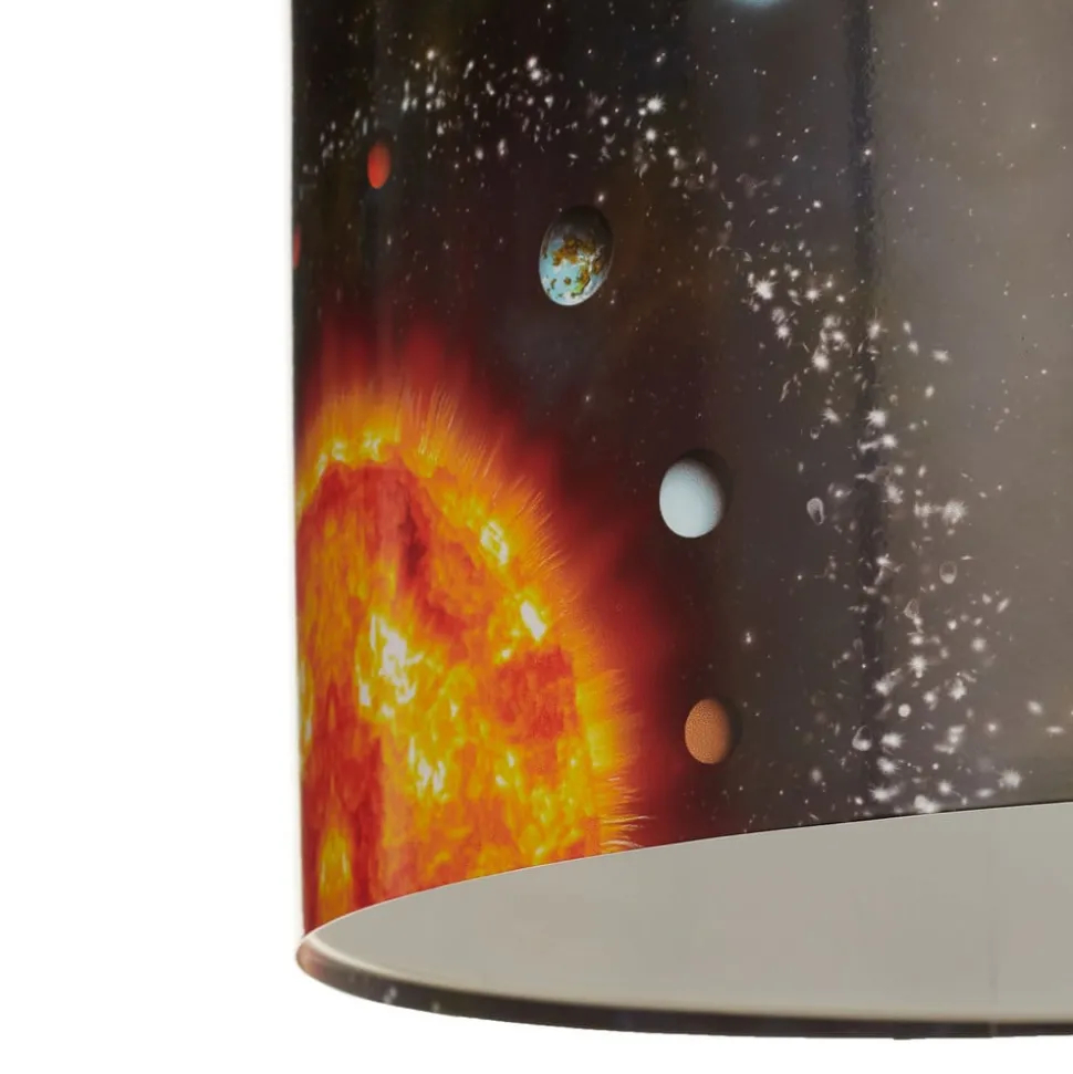 Space hanglamp met ruimteprint