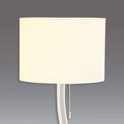 Spiraal vloerlamp Maren met LEDs