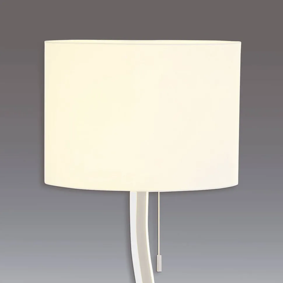 Spiraal vloerlamp Maren met LEDs