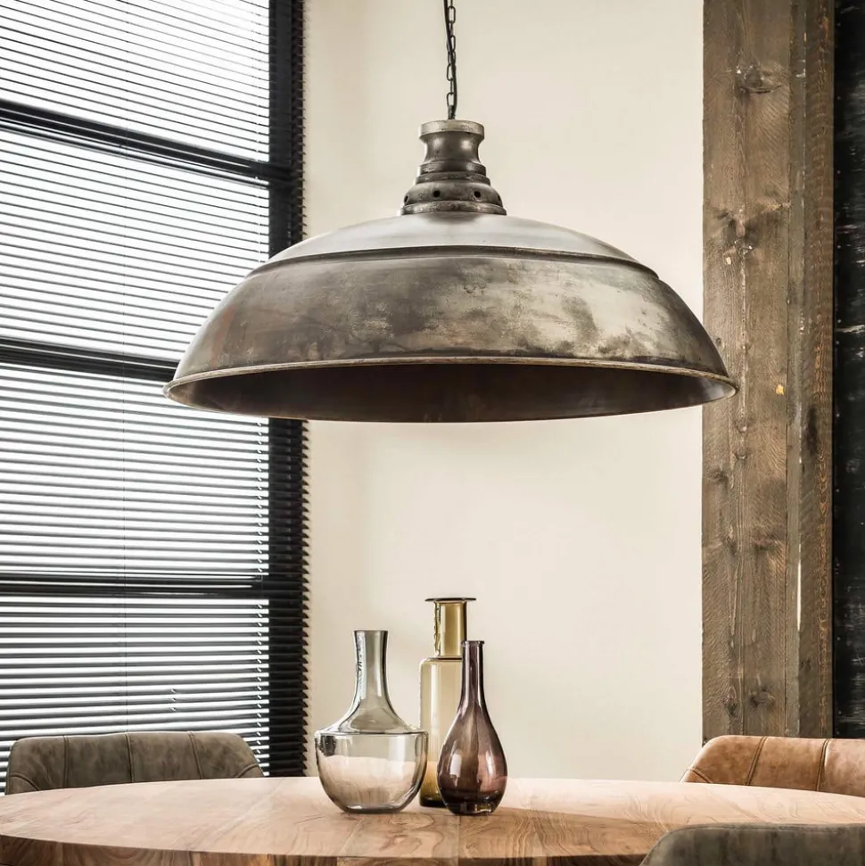 Spitse Pet hanglamp, antiek zilver