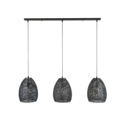 Spitse Pet hanglamp, antiek zilver