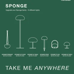 Sponge LED terraslamp, zwart/wit, metaal, IP65