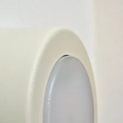 SPOT 53 plafondspot, crèmewit, Ø 11,5 cm, metaal, GX53