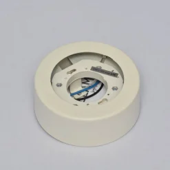 SPOT 53 plafondspot, crèmewit, Ø 11,5 cm, metaal, GX53