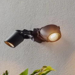 Spot Minitommy-EL 2-lamps CCT zwart/frosted