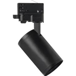 Spot Mora GU10 voor 3-fase-rail zwart