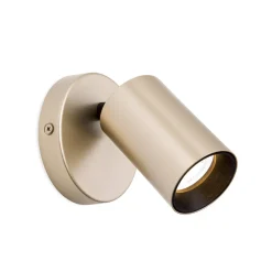 Spot Sean, goudkleurig, metaal, draaibaar, GU10