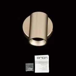 Spot Sean, goudkleurig, metaal, draaibaar, GU10