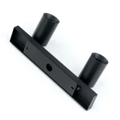 Spot Sean 2-lamps, zwart