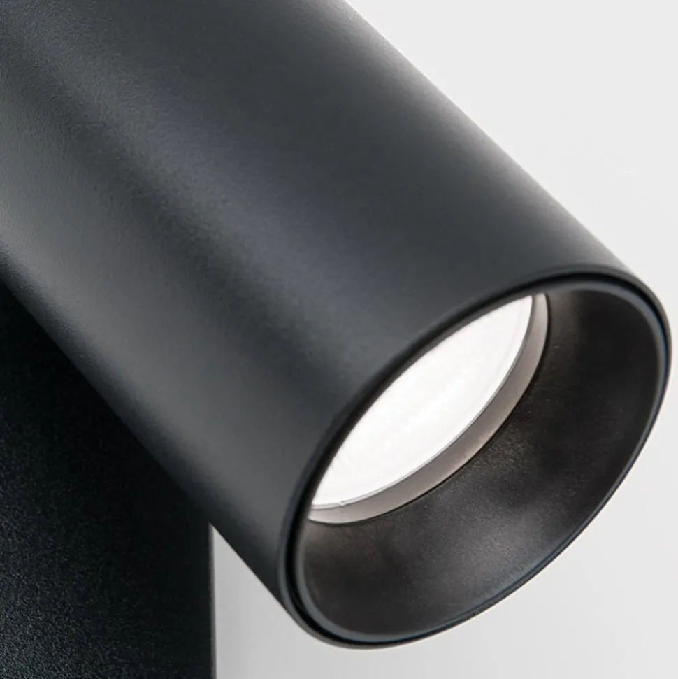 Spot Sean 3-lamps, zwart