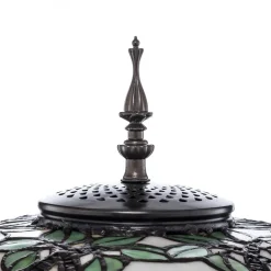 Sprookjesachtige vloerlamp Emily in Tiffany-stijl