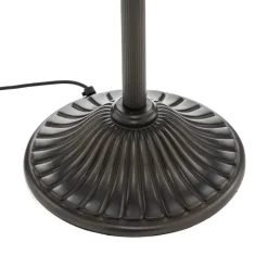 Sprookjesachtige vloerlamp Emily in Tiffany-stijl