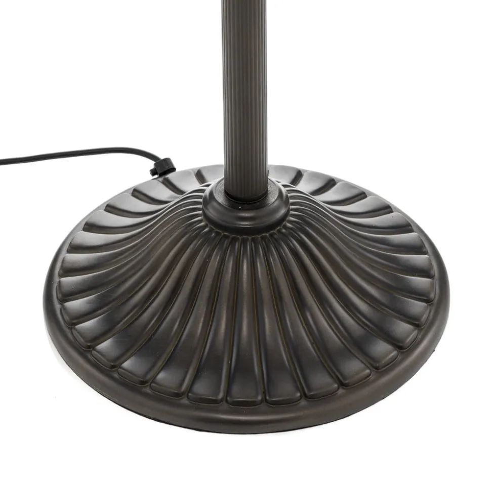 Sprookjesachtige vloerlamp Emily in Tiffany-stijl