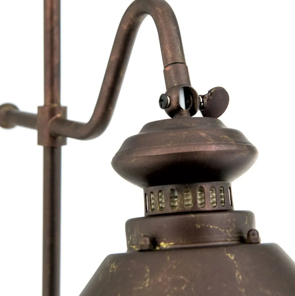 Staande lamp Shanta in antieke stijl