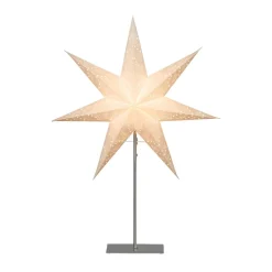 Staande ster Sensy, hoogte 78 cm, wit