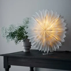 Staande ster Solina, Ø 60 cm grijs