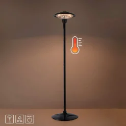 Standkachel Glow, IP34, 750W/1.500W