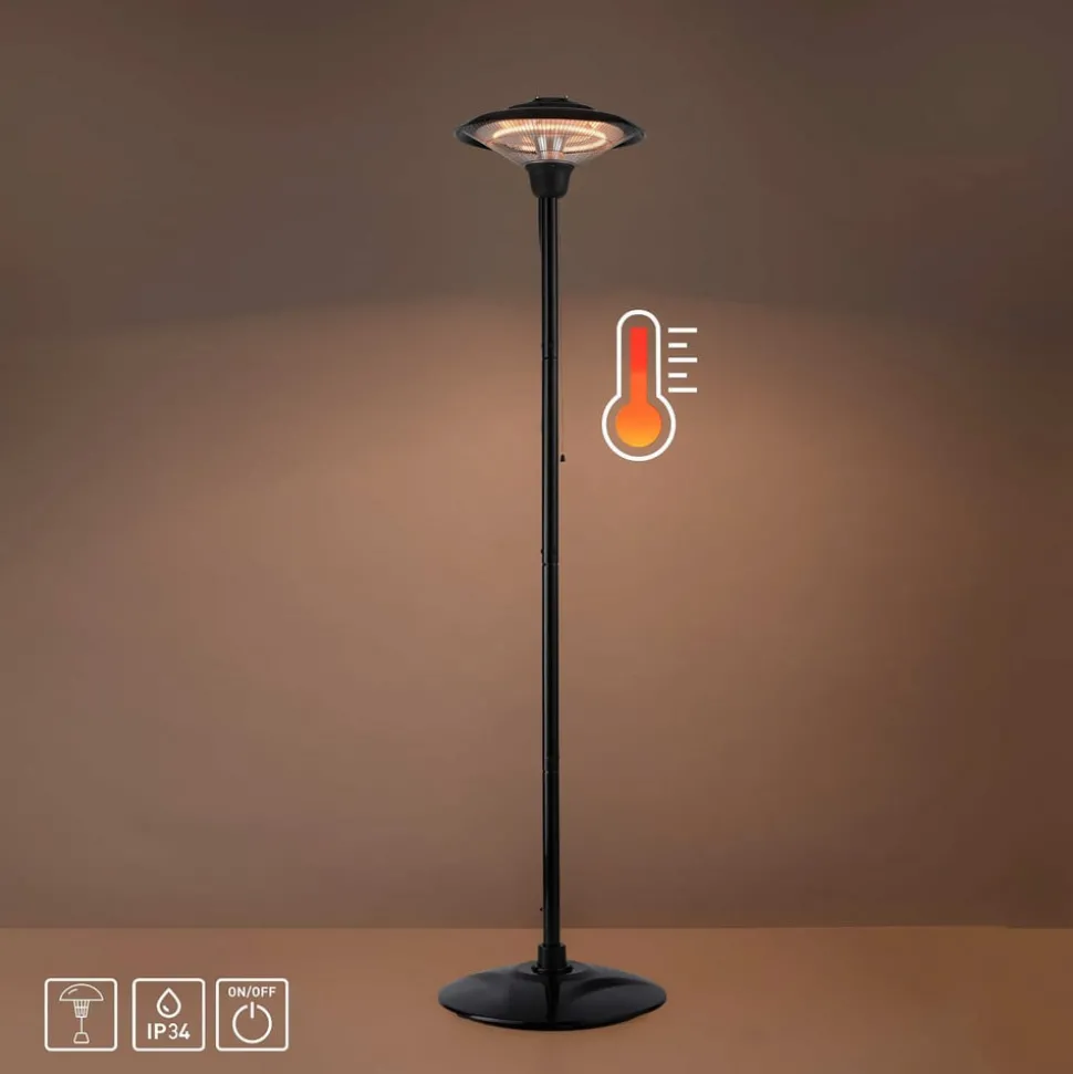 Standkachel Glow, IP34, 750W/1.500W