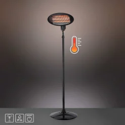 Standkachel Glow, IP34, 650W/1350W/1500W