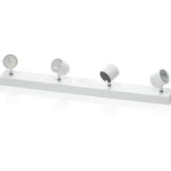 Star 4-lamps LED plafondspot wit, warmglow