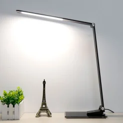 Starglass LED bureaulamp met glazen voet