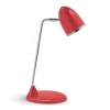 Starlet bureaulamp, rood, hoogte 41 cm, metaal E27