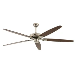 Statige plafondventilator Royal 180, eiken-noten