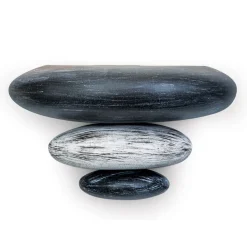 Steenimitatie - wandlamp LITICA, grijs