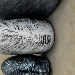 Steenimitatie - wandlamp LITICA, grijs