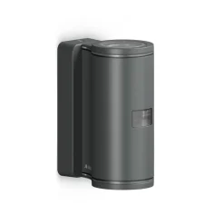 STEINEL Buitenwandlamp L940 SC, antraciet, sensor, 2-lamps