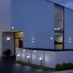 STEINEL GL 80 C LED tuinpadverlichting, Bluetooth smart, antraciet